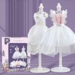 Children's diy handmade material package educational toy girl making stall wholesale princess clothes set gift - Image 3