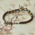 Ceramic Bracelet Retro Braided Bracelet Women's Adjustable Jewelry Creative Jewelry Stalls - Image 3