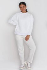 Oversized Crew Neck Pullover - Image 2