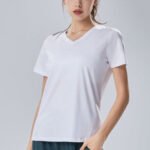 Women's Cool Cotton V-Neck Short Sleeve T-Shirt