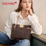 Aokang bag women's bag trendy commuter tote bag large capacity bucket Messenger shoulder bag birthday gift Valentine's Day gift - Image 6