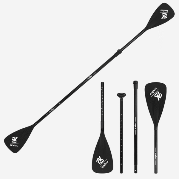 Removable single double head dual purpose paddle