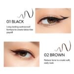 gold pen liquid casing vegan eyeliner crayon magic crystal magical halo miss rose eyeliner - Image 4