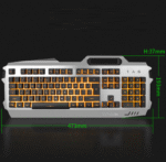 LK008 metal mechanical touch keyboard - Image 3
