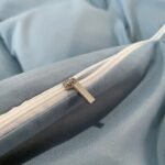 Nanjiren NanJiren thickened brushed four-piece double set bedding solid color simple quilt cover sheet pillowcase home textile 1.5m bed - Image 7