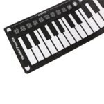49-key horned hand roll piano portable folding keyboard can be rolled up piano children beginners practice piano - Image 2