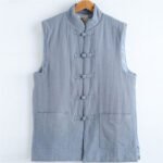 Improved Hanfu standing collar short vest - Image 5