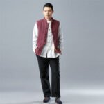 Improved Hanfu standing collar short vest - Image 2