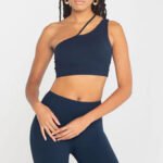 One Shoulder Sports Bra