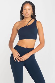 One Shoulder Sports Bra