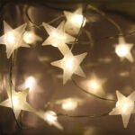 Ins snowflake star copper wire light string outdoor indoor room layout wedding decoration lights festival romantic led lights - Image 8