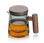 Glass teapot tea separation teapot set