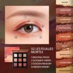 Perfect Diary Rich Pigmented Eyeshadow Palette Matte Eye Makeup Waterproof Cosmetics - Image 3