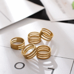 Copper Open Loop Ring