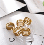 Copper Open Loop Ring