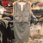 South Korea 2023 spring new women's clothing Korean style design casual all-match long-sleeved sweater mid-length dress women