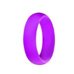 5.7mm wide solid color silicone ring women's silicone ring European and American popular rings silicone ring - Image 5