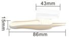 Toiletries baby booger clip baby daily care cleaning tweezers round head clip - Image 2