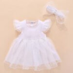 Baby girl skirt summer Korean version summer clothes girl jumpsuit girl baby summer dress one year old dress baby princess dress - Image 4