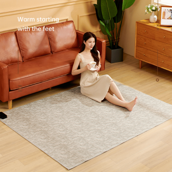 Chigao floor heating pad electric heating carpet living room floor heating pad intelligent heating carbon crystal double single heating pad home