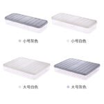 Refrigerator food storage box Japanese-style square freezer box single-layer plastic sealed box large classification transparent fresh-keeping box - Image 4