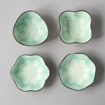 Japanese-style Japanese-style sauce and vinegar-flavored dish household underglaze color hotel restaurant dim sum dipping sauce seasoning side dish peanut dish - Image 9