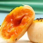 Qingfuzhen cheese egg yolk crisp 55g*6pcs/gift box biscuit cake Xue Mei Niang traditional Chinese pastry - Image 6