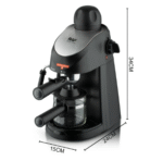 RAF European standard cross-border semi-automatic Italian cross-border new home commercial coffee machine milk froth pull flower pump pressure - Image 5