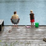 Outdoor folding aluminum alloy chair