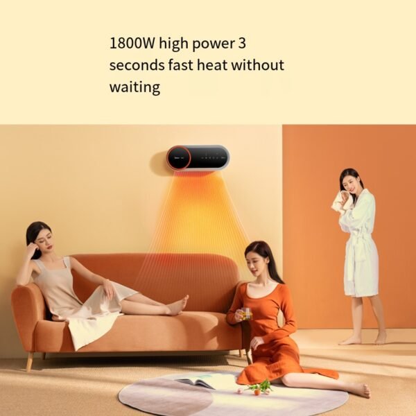 Midea heater bathroom heater household small energy-saving quick-heating artifact small sun bathroom bath electric heater