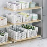 Good helper desktop storage box home Japanese sundries storage basket kitchen bathroom dormitory office finishing storage basket large - Image 8