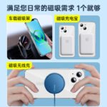 Baseus Apple 13 mobile phone case magnetic suction iPhone 13 protective cover magsafe magnetic suction charging case ultra-thin airbag anti-drop mobile phone case men and women transparent - Image 5