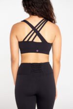 Asymmetrical Straps Sports Bra - Image 2