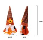 2022 Cross-border New Harvest Festival Maple Leaf Faceless Doll Gnome Thanksgiving Autumn Christmas Goblin Doll Ornament - Image 5