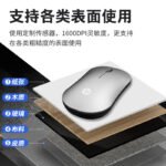 Hewlett-Packard (HP) DM10 wireless bluetooth dual-mode mouse business office wireless mouse apple notebook micro-acoustic bluetooth portable wireless mouse space gray - Image 6