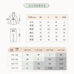 Cotton Gene 100% Cotton Pajamas Women's Autumn and Winter Cardigan Button Up Cotton Cotton Cotton Comfortable Long-sleeved Home Service Ladies Pajamas JJ808 - Image 4