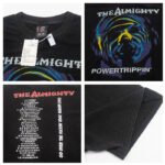 Vintage vintage graffiti letter short sleeve T-shirt - Image 2