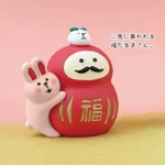 2023 Rabbit Dharma Mascot Ornament Home Decoration Office Desktop Decoration The Year of the Rabbit is full of blessings