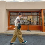 Balloon pants women's 2022 autumn clothes new loose and thin Tibetan meat semi-permanent Japanese all-match wide-leg casual pants - Image 2