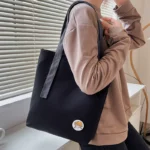 Japanese commuting casual college student class canvas bag - Image 4