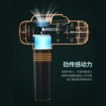 Konka fascia gun muscle relaxation electric vibration cross-border massage gun mini manufacturer mini smart fascia gun - Image 3
