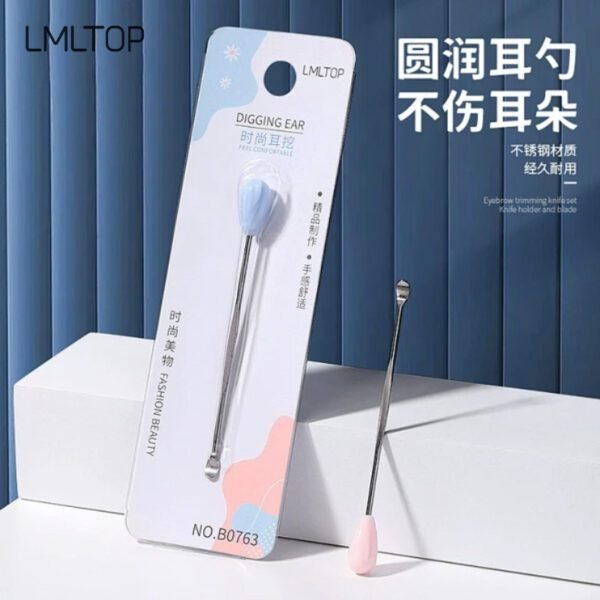 love my life stainless steel ear picking spoon single pack ear picking ear cleaning tool wholesale B0763