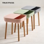 Manufacturers simple ins net red combination coffee table square small apartment Nordic household plastic living room round table short side table