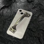 Xiaohongshu same spoof door handle for iPhone13ProMax Apple 12 mobile phone shell 11/XS/XR/8 tide - Image 4