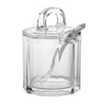 Kitchen supplies seasoning jar chicken essence monosodium glutamate glass bottle seasoning bottle moisture-proof with lid storage jar salt jar set - Image 5