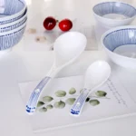 High-temperature underglaze color Japanese-style ceramic dishes and dishes set for home eating small bowls of grass series tableware combination - Image 4