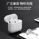 Wireless bluetooth headset Huaqiangbei fourth generation pro4 noise reduction transparent in-ear Apple Android universal mini light - Image 4