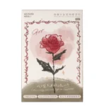 Rose universe retro literary healing confession love letter birthday wishes greeting card small card message creative postcard - Image 5