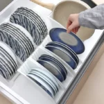 Japan imported kitchen storage rack cabinet dishes pan storage rack multi-functional drain rack storage artifact - Image 2