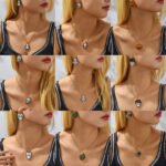 Europe and the United States cross-border hot sale Halloween earring jewelry Christmas necklace female skull pumpkin snowman earrings set